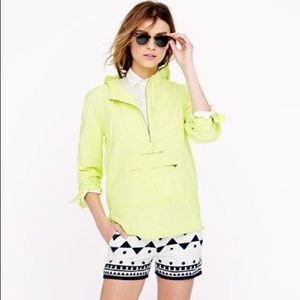 J. Crew Neon Windbreaker